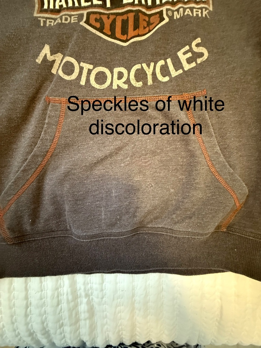 Harley-Davidson Genuine Motorcycles Pullover Hoodie – Size Small - Picture 10 of 13